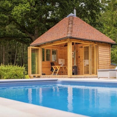 Pool house design build Sussex Kent